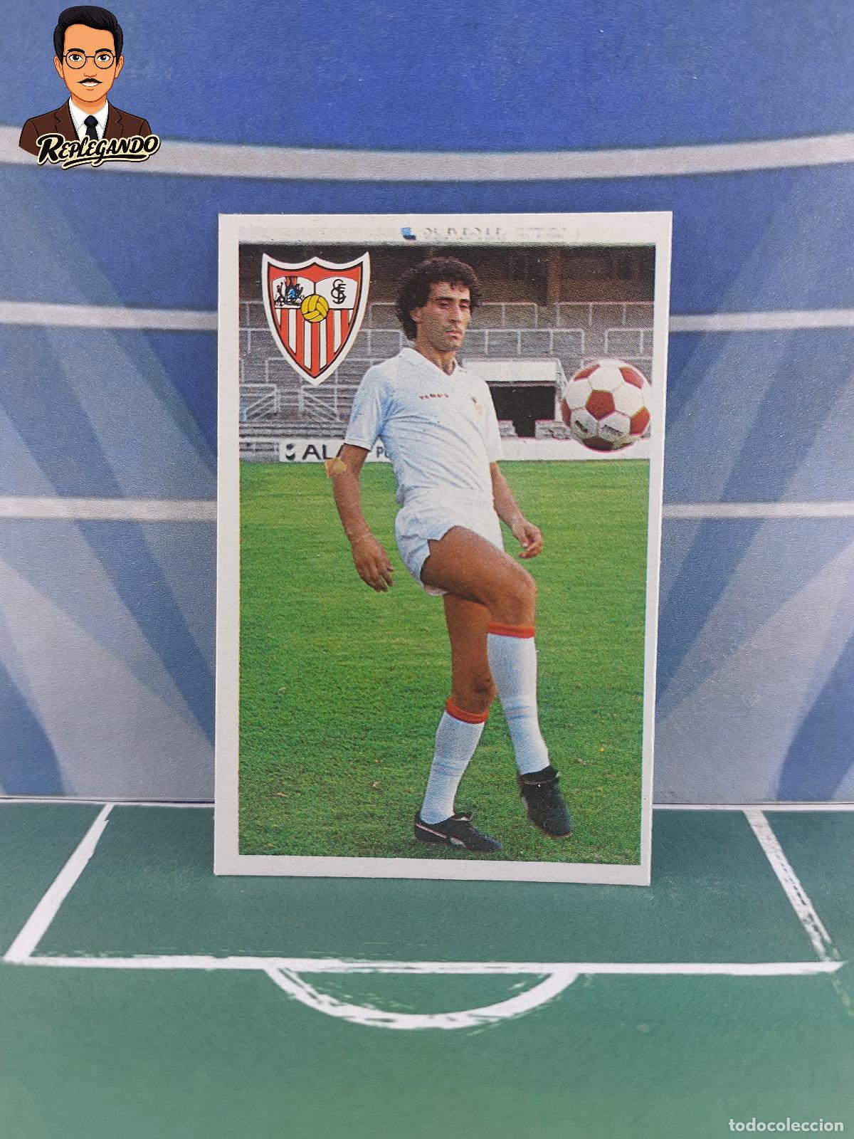 Football Stickers: FRANCISCO (SEVILLA) CROMO ESPORT LIGA 1984 1985 COLECCI&Oacute;N MARADONA 84 85 FICHA CARD (SIN PEGAR)