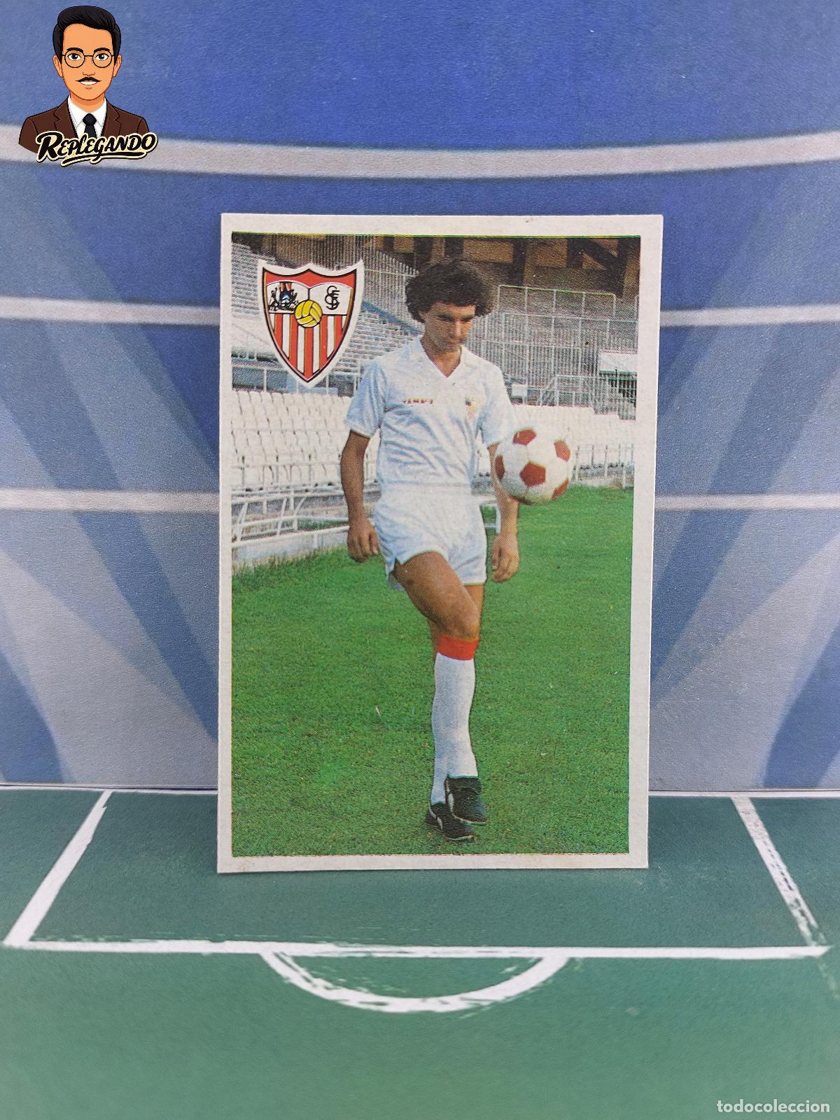 Football Stickers: SERNA (SEVILLA) CROMO ESPORT LIGA 1984 1985 COLECCI&Oacute;N MARADONA 84 85 FICHA CARD TARJETA (SIN PEGAR)