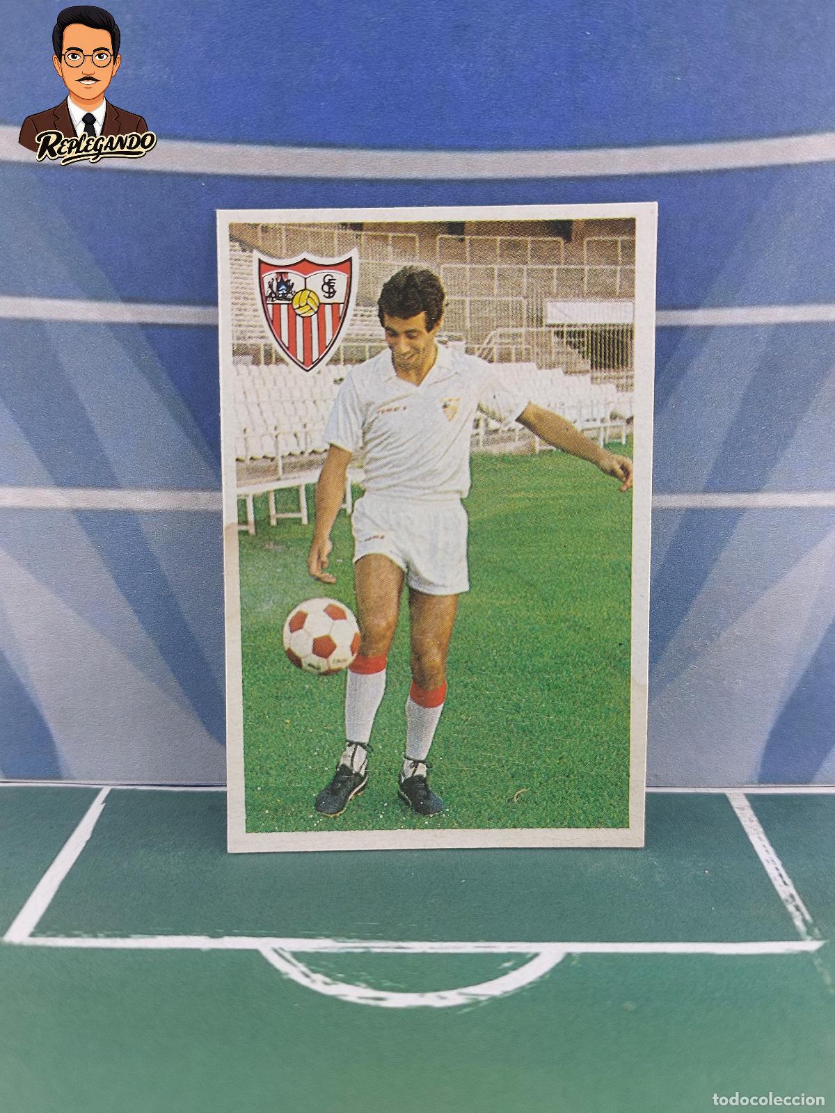 Football Stickers: MOIS&Eacute;S (SEVILLA) CROMO ESPORT LIGA 1984 1985 COLECCI&Oacute;N MARADONA 84 85 FICHA CARD TARJETA (SIN PEGAR)