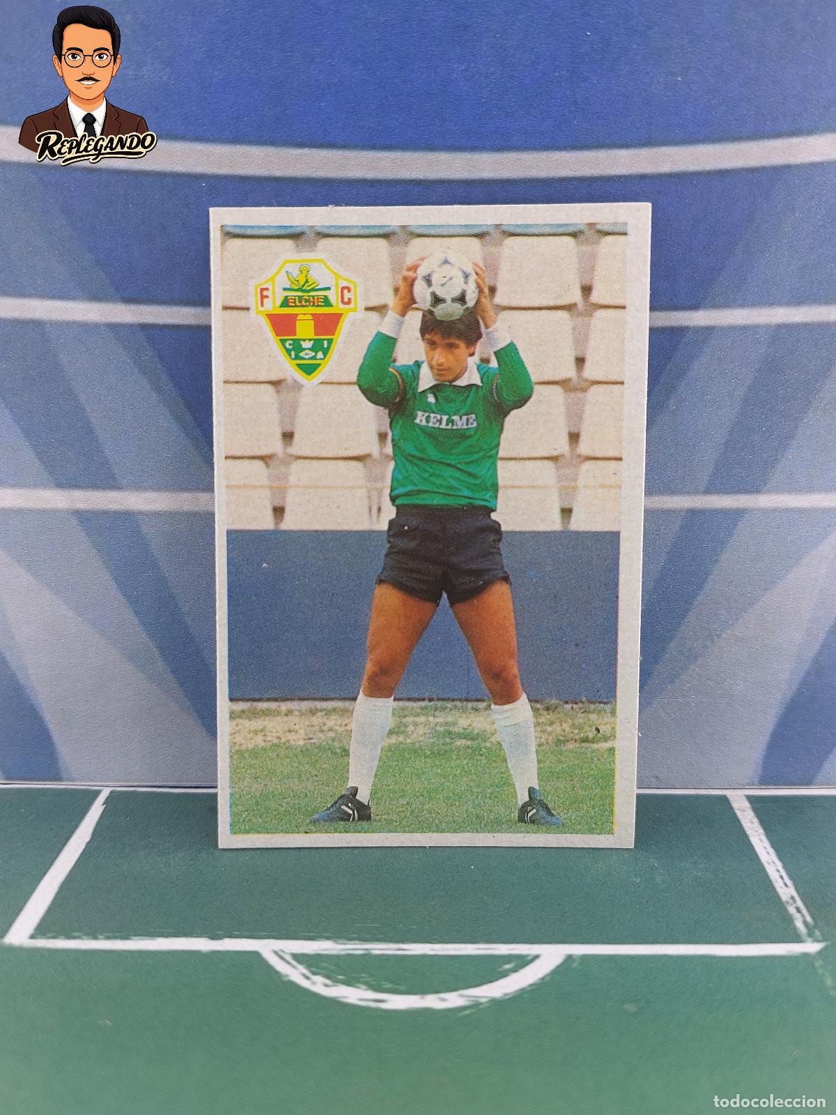 Football Stickers: MIGUEL (ELCHE) CROMO ESPORT LIGA 1984 1985 COLECCI&Oacute;N MARADONA 84 85 FICHA CARD TARJETA (SIN PEGAR)