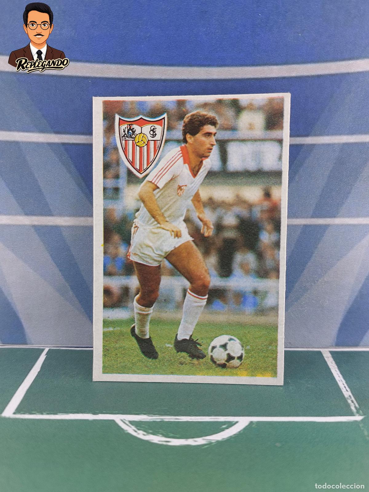 Football Stickers: NIMO (SEVILLA) CROMO ESPORT LIGA 1984 1985 COLECCI&Oacute;N MARADONA 84 85 FICHA CARD TARJETA (SIN PEGAR)