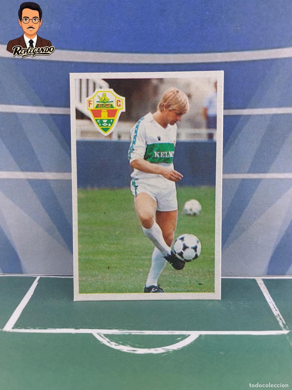 Football Stickers: P&Eacute;REZ GARC&Iacute;A (ELCHE) CROMO ESPORT LIGA 1984 1985 COLECCI&Oacute;N MARADONA 84 85 FICHA CARD (SIN PEGAR)