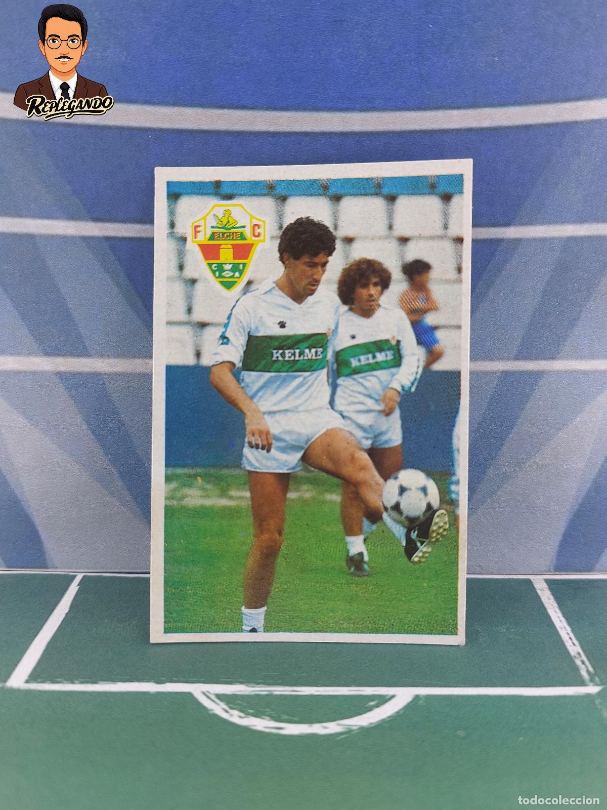 Football Stickers: ADRIANO (ELCHE) CROMO ESPORT LIGA 1984 1985 COLECCI&Oacute;N MARADONA 84 85 FICHA CARD TARJETA (SIN PEGAR)