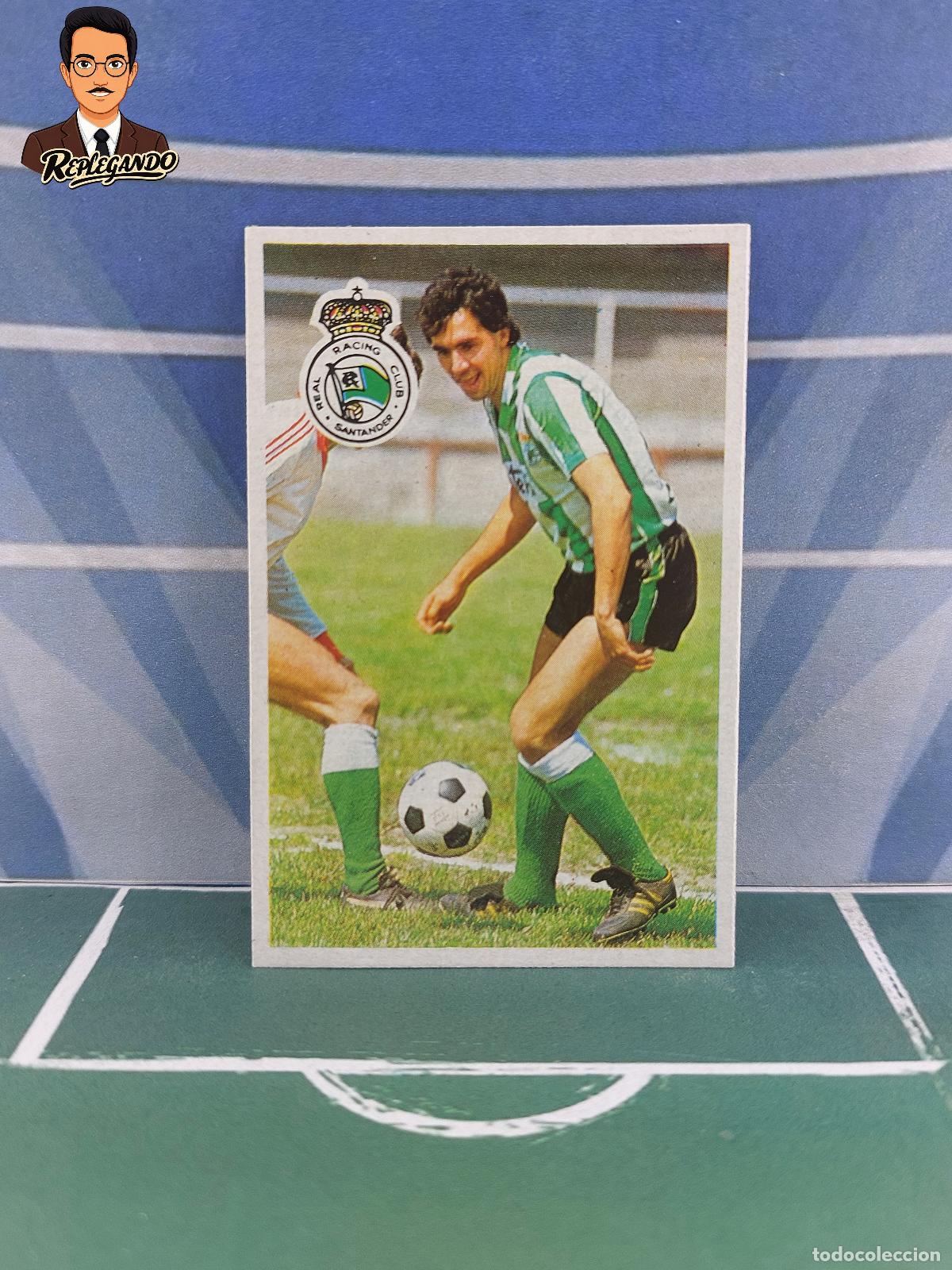 Football Stickers: BERNAL (RACING SANTANDER) CROMO ESPORT LIGA 1984 1985 COLECCI&Oacute;N MARADONA 84 85 FICHA (SIN PEGAR)