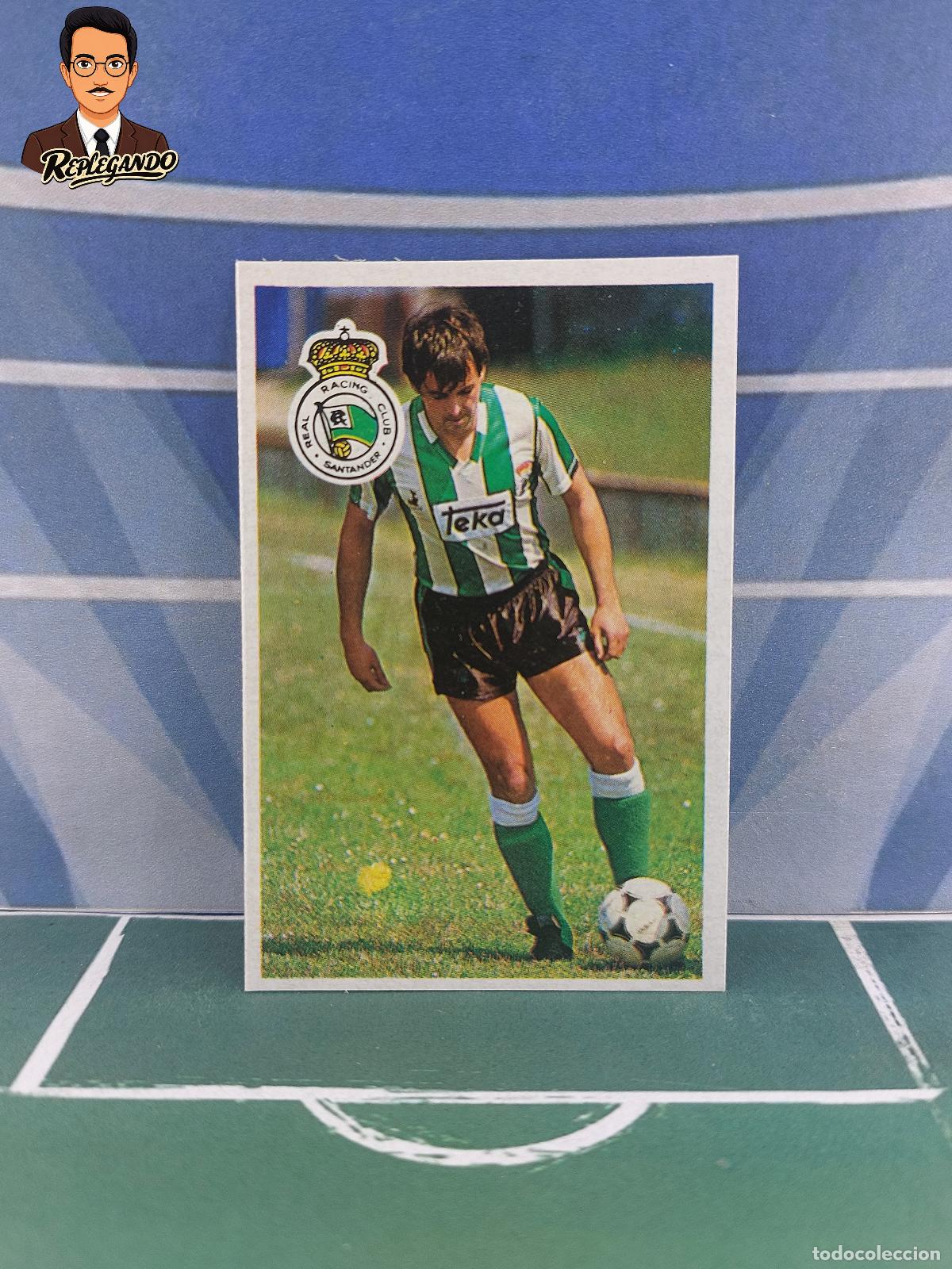 Cartes &agrave; collectionner de Football: JUAN CARLOS (RACING SANTANDER) CROMO ESPORT LIGA 1984 1985 COLECCI&Oacute;N MARADONA 84 85 CARD (SIN PEGAR)