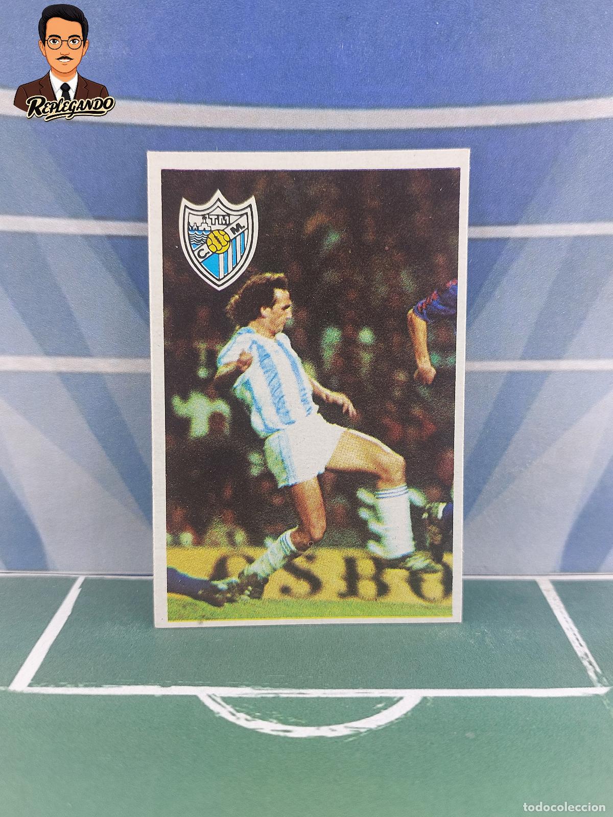 Cartes &agrave; collectionner de Football: POPO (M&Aacute;LAGA) CROMO ESPORT LIGA 1984 1985 COLECCI&Oacute;N MARADONA 84 85 FICHA CARD TARJETA (SIN PEGAR)