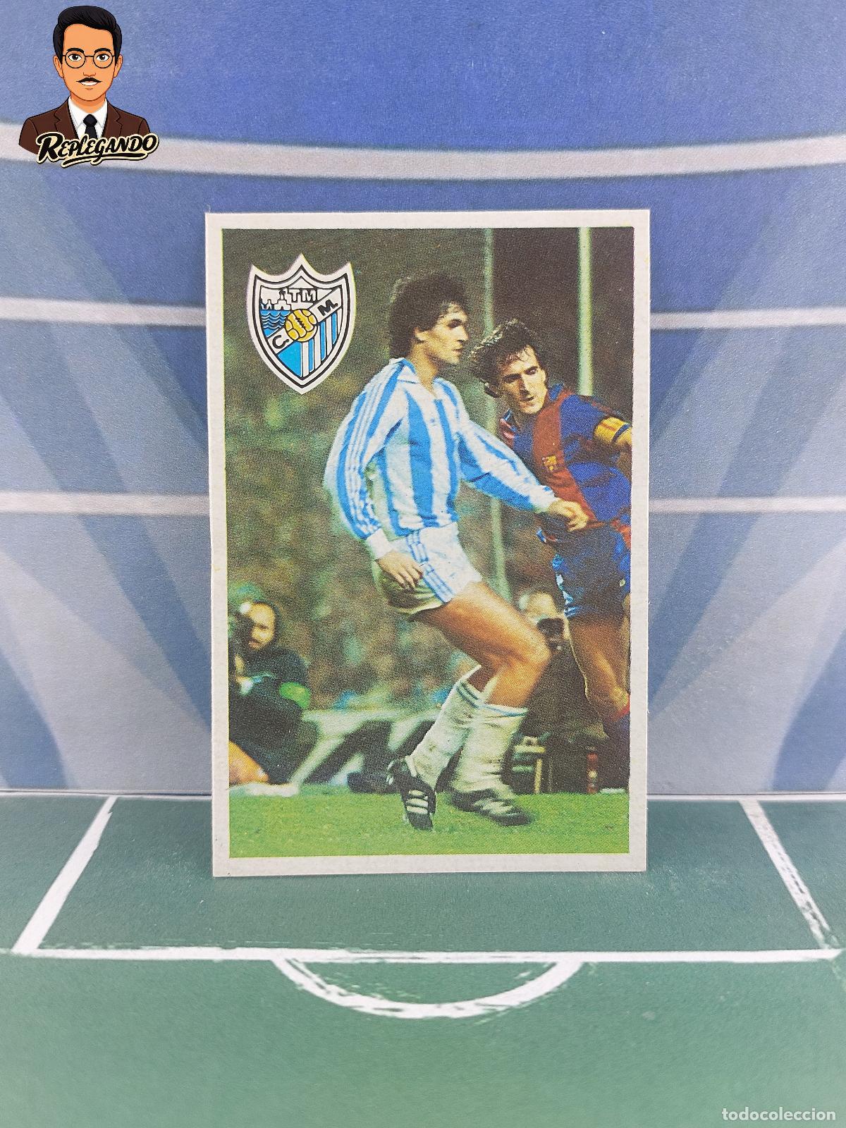 Cartes &agrave; collectionner de Football: MU&Ntilde;OZ-P&Eacute;REZ (M&Aacute;LAGA) CROMO ESPORT LIGA 1984 1985 COLECCI&Oacute;N MARADONA 84 85 FICHA CARD (SIN PEGAR)