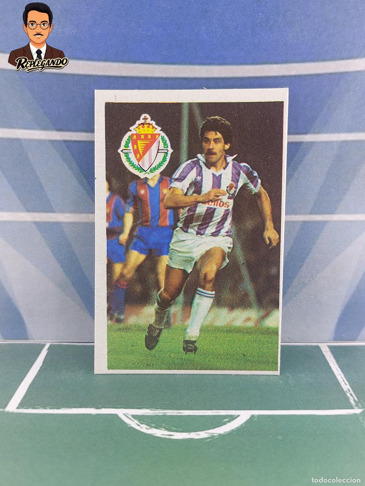 Cartes &agrave; collectionner de Football: GARC&Iacute;A-NAVAJAS (REAL VALLADOLID) CROMO ESPORT LIGA 1984 1985 COLECCI&Oacute;N MARADONA 84 85 (SIN PEGAR)
