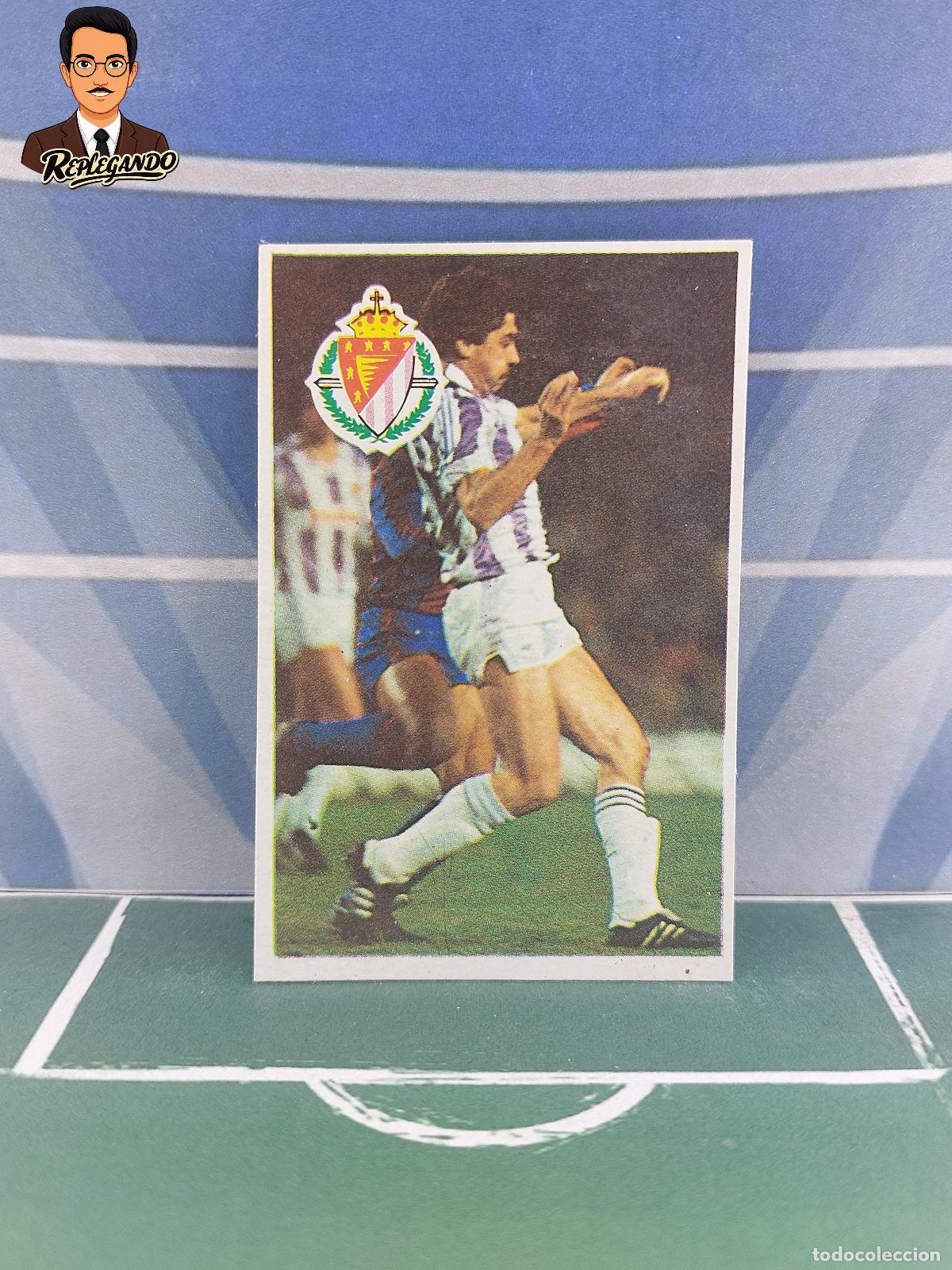 Cartes &agrave; collectionner de Football: EUSEBIO (REAL VALLADOLID) CROMO ESPORT LIGA 1984 1985 COLECCI&Oacute;N MARADONA 84 85 FICHA (SIN PEGAR)