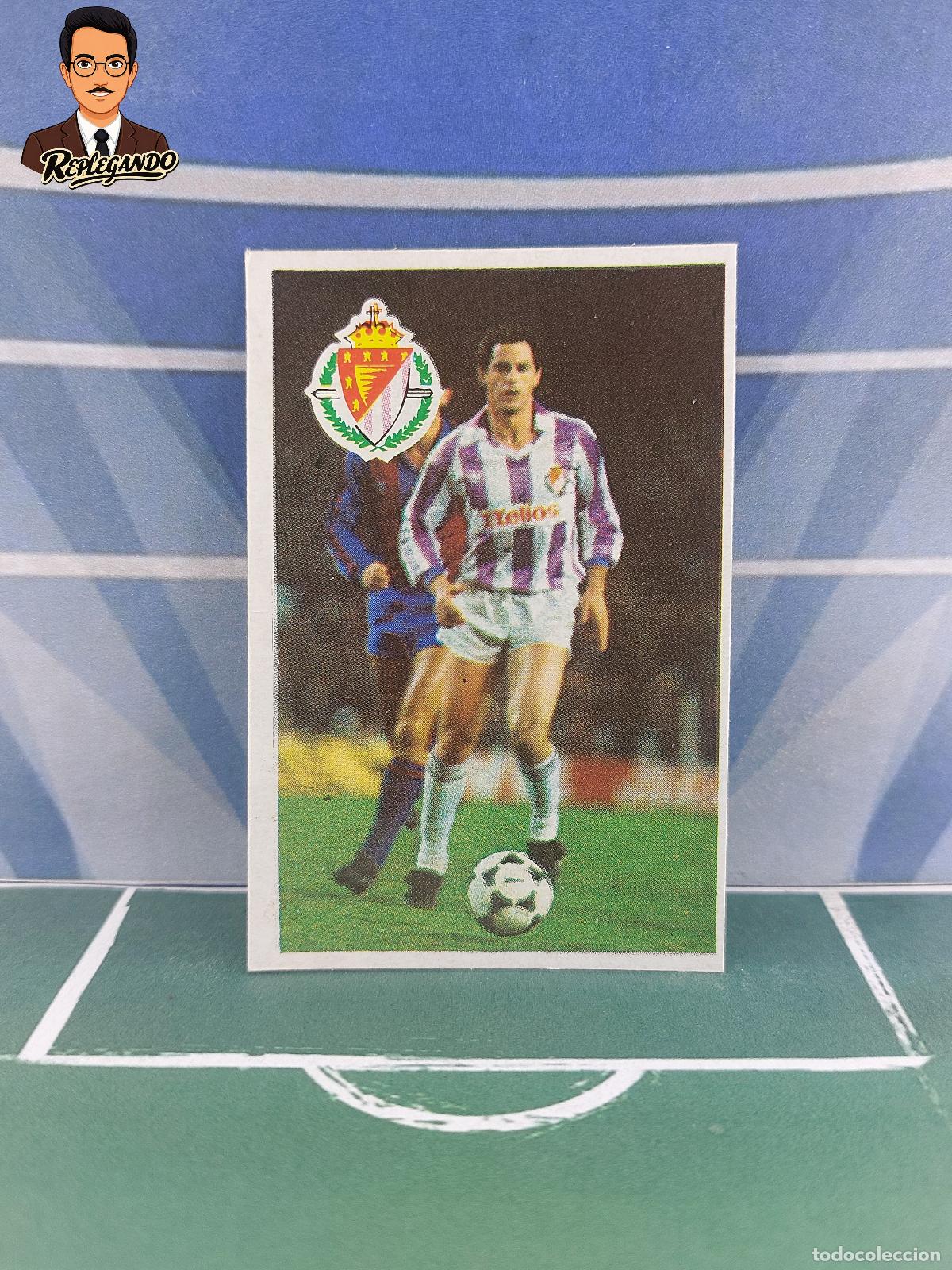 Cartes &agrave; collectionner de Football: MINGUELA (REAL VALLADOLID) CROMO ESPORT LIGA 1984 1985 COLECCI&Oacute;N MARADONA 84 85 FICHA (SIN PEGAR)