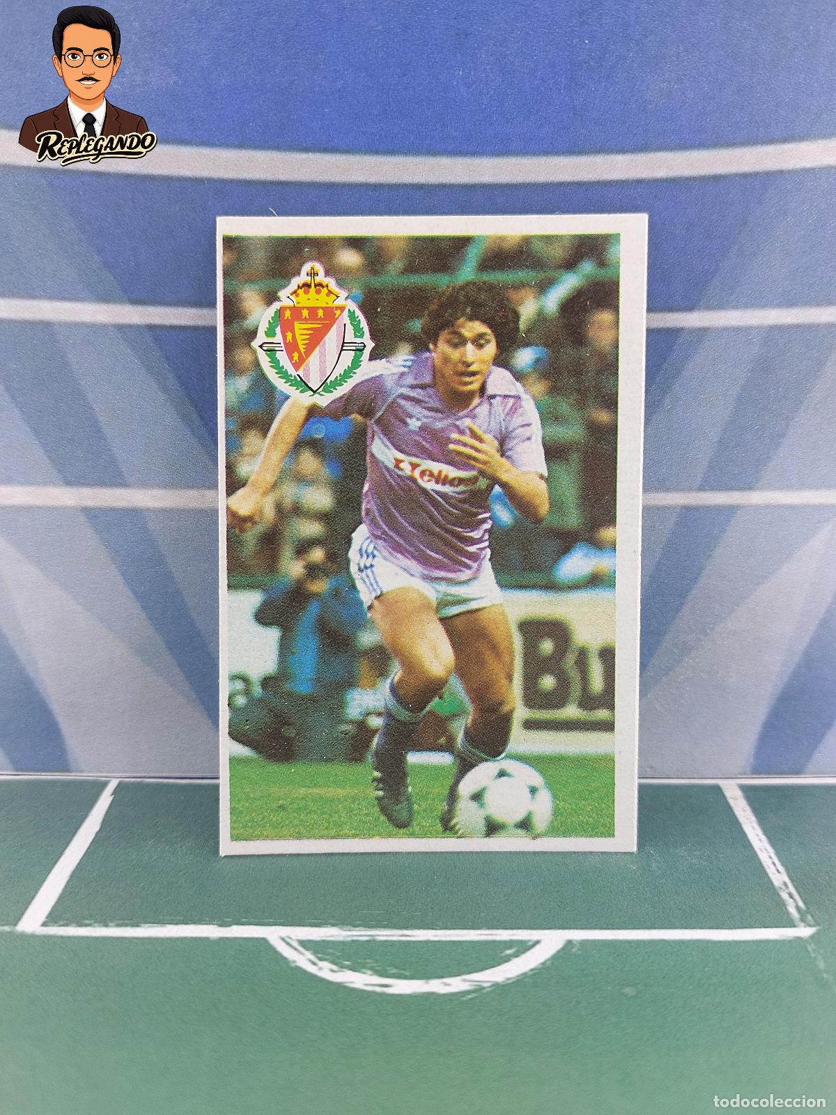 Cartes &agrave; collectionner de Football: Y&Aacute;&Ntilde;EZ (REAL VALLADOLID) CROMO ESPORT LIGA 1984 1985 COLECCI&Oacute;N MARADONA 84 85 FICHA CARD (SIN PEGAR)