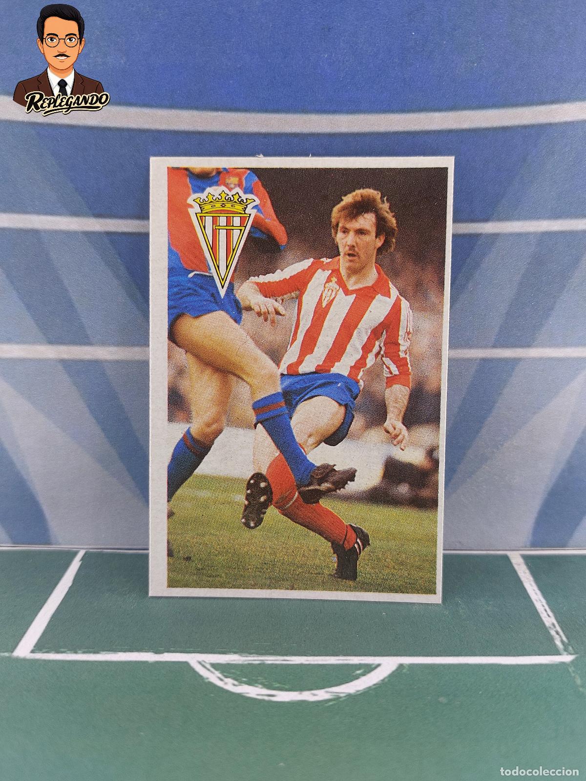 Cromos de f&uacute;tbol: CUNDI (SPORTING GIJ&Oacute;N) CROMO ESPORT LIGA 1984 1985 COLECCI&Oacute;N MARADONA 84 85 FICHA CARD (SIN PEGAR)