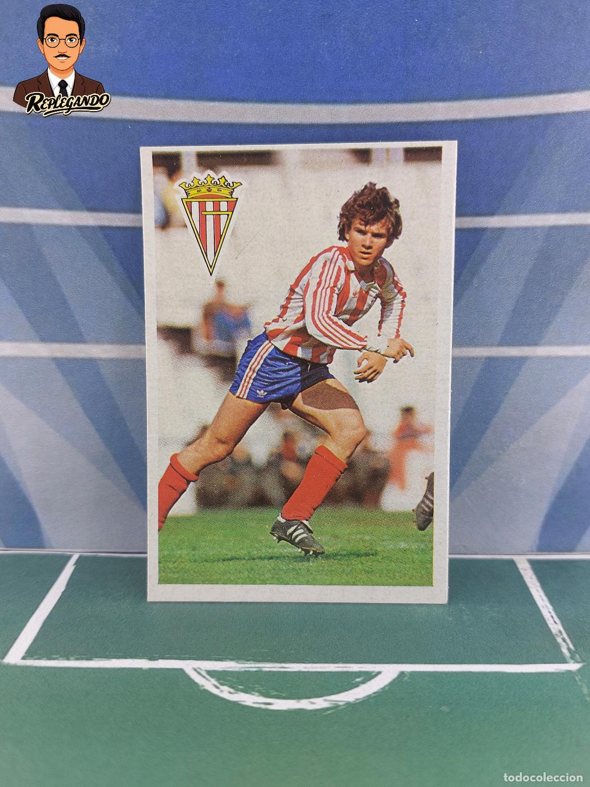 Cromos de f&uacute;tbol: ELOY (SPORTING GIJ&Oacute;N) CROMO ESPORT LIGA 1984 1985 COLECCI&Oacute;N MARADONA 84 85 FICHA CARD (SIN PEGAR)