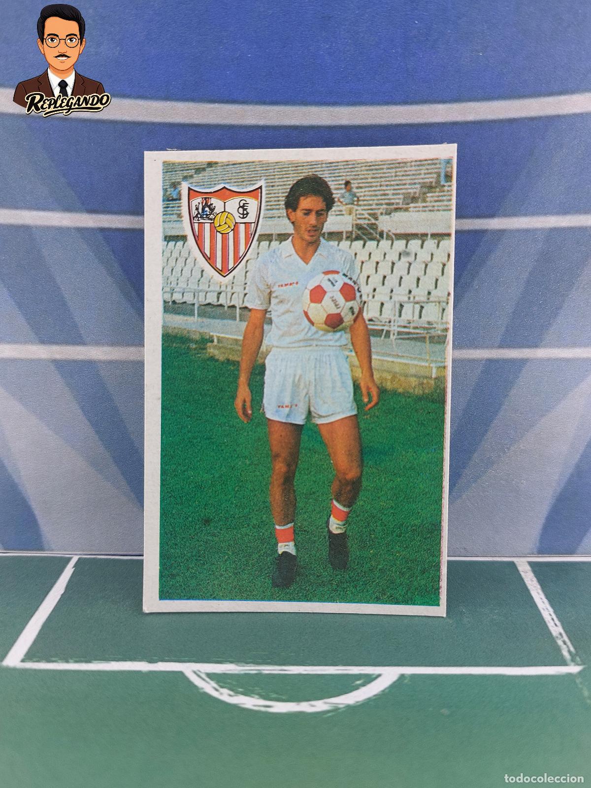Cromos de f&uacute;tbol: JUAN CARLOS (SEVILLA) CROMO ESPORT LIGA 1984 1985 COLECCI&Oacute;N MARADONA 84 85 FICHA CARD (SIN PEGAR)