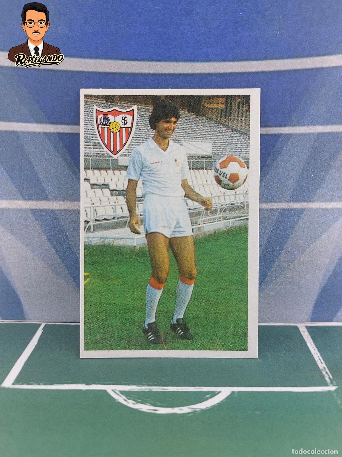Cromos de f&uacute;tbol: &Aacute;LVAREZ I (SEVILLA) CROMO ESPORT LIGA 1984 1985 COLECCI&Oacute;N MARADONA 84 85 FICHA CARD (SIN PEGAR)