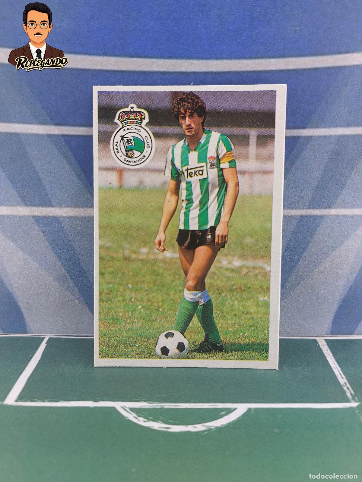 Cromos de f&uacute;tbol: QUIQUE (RACING SANTANDER) CROMO ESPORT LIGA 1984 1985 COLECCI&Oacute;N MARADONA 84 85 FICHA (SIN PEGAR)