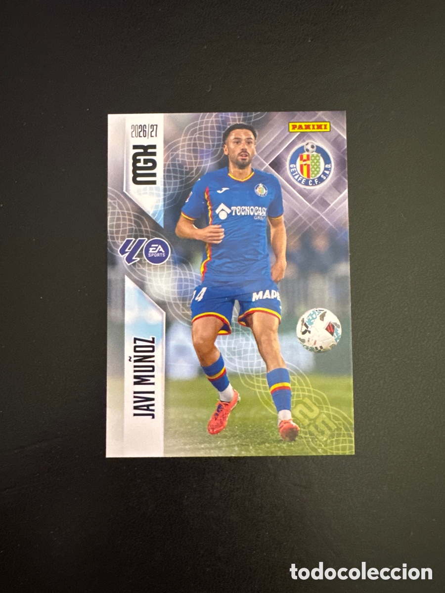 Cartes &agrave; collectionner de Football: JAVI MU&Ntilde;OZ GETAFE NUMERO 191 MEGACRACKS 2026 2027