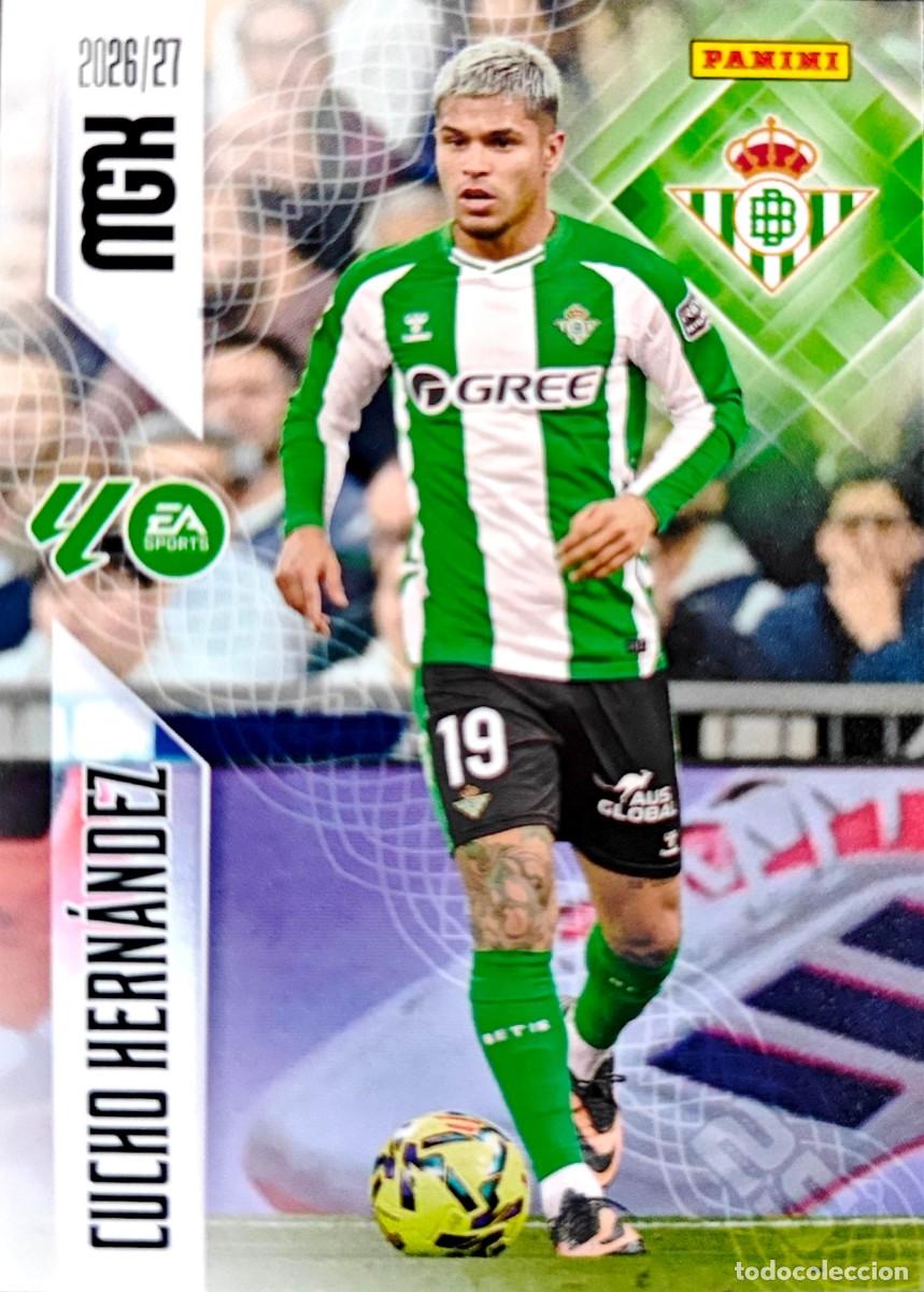 Cromos de f&uacute;tbol: 107 Cucho Hernandez - Real Betis - PANINI Megacracks MGK 2026 2027 26 27