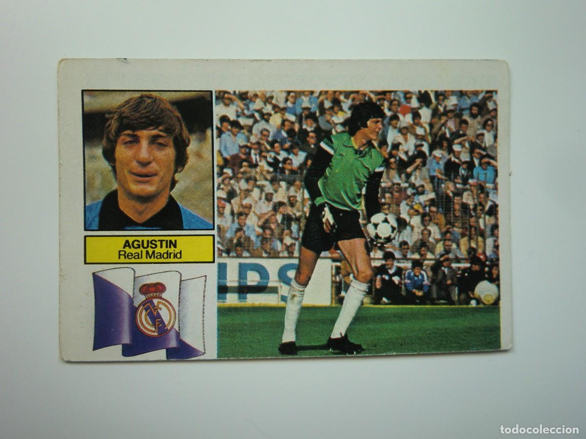 Cromos de f&uacute;tbol: Cromo de f&uacute;tbol LIGA ESTE 82-83 1982-1983: AGUST&Iacute;N (R. Madrid)