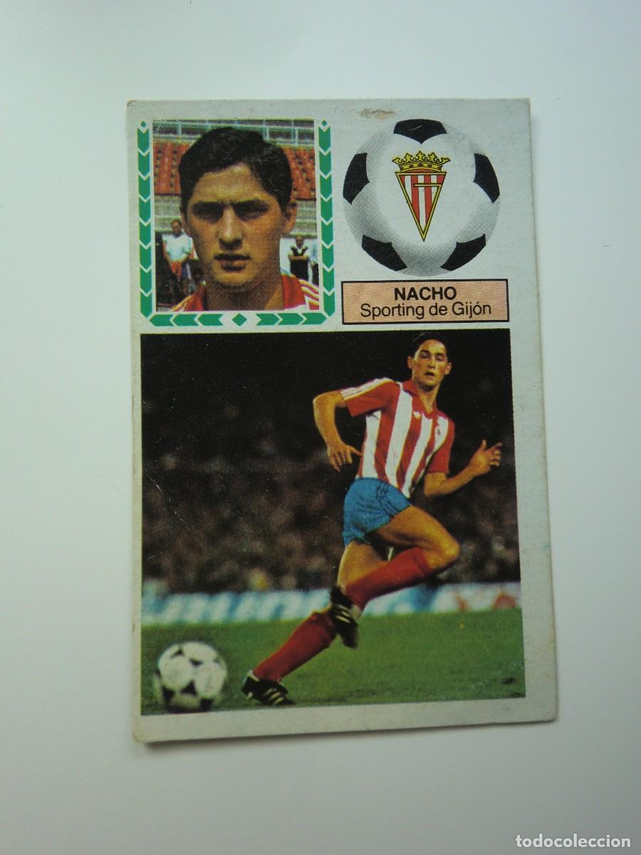 Cromos de f&uacute;tbol: Cromo de f&uacute;tbol LIGA ESTE 83-84 1983-1984: NACHO (Sporting de Gij&oacute;n)