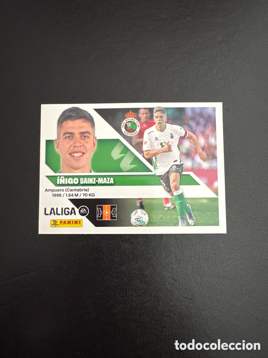 Cromos de f&uacute;tbol: I&Ntilde;IGO RACING DE SANTANDER NUMERO 13 LIGA ESTE 2026 2027