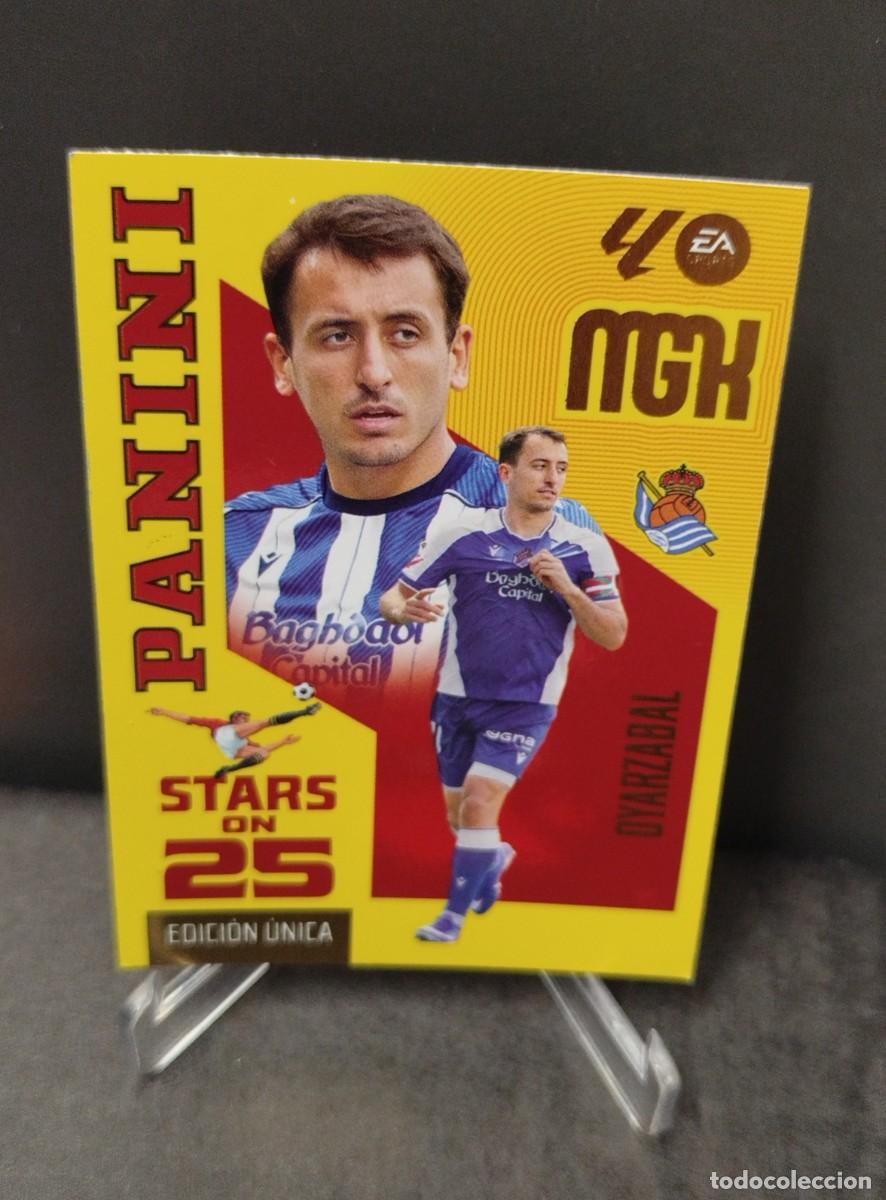 Cromos de f&uacute;tbol: Cromo 448 Oyarzabal Stars on 25 MGK 26/27