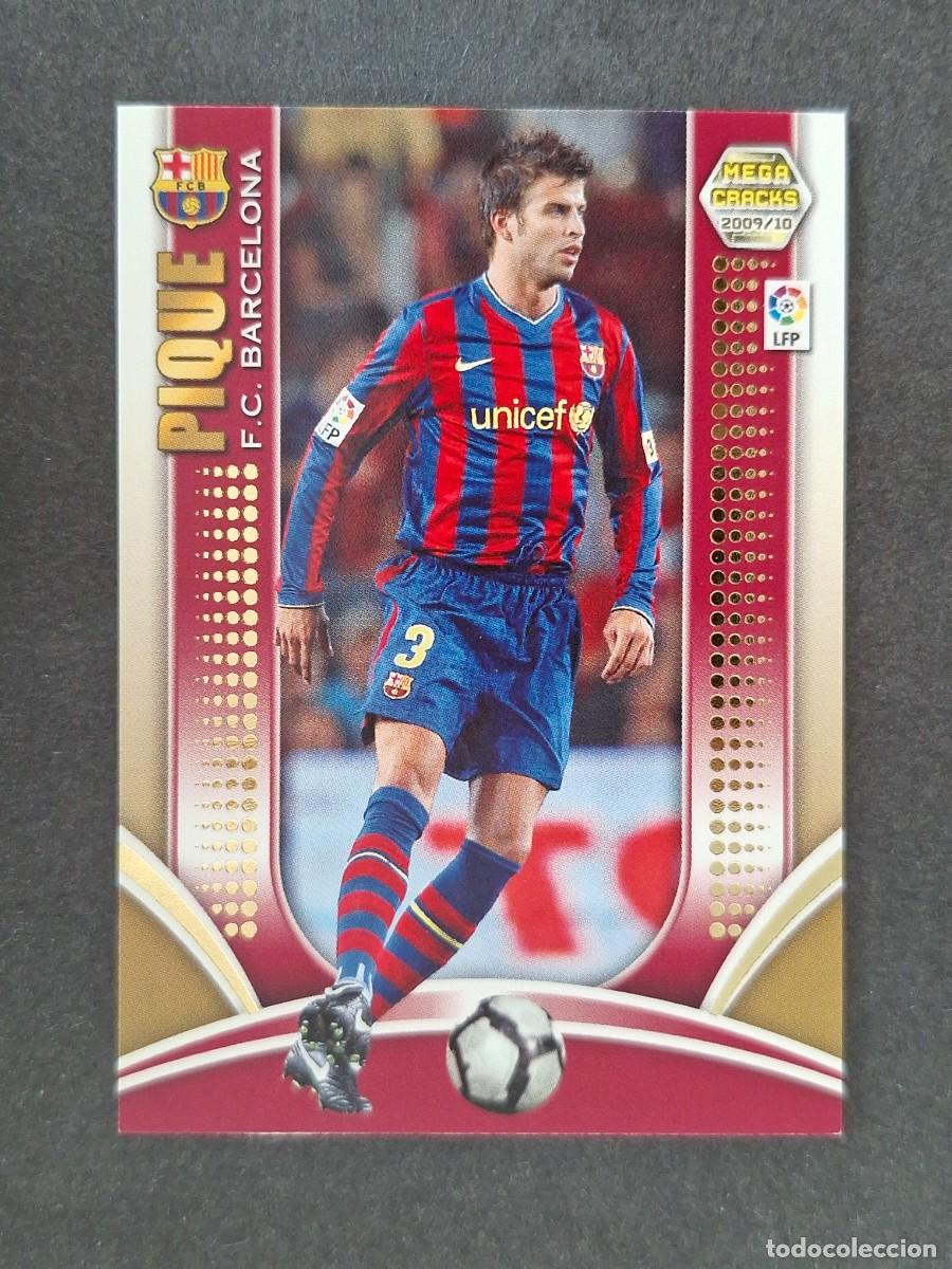 Cromos de Futebol: L2 PIQUE F. C. BARCELONA SERIE ORO 60 PANINI MEGACRACKS 2009 2010 09 10