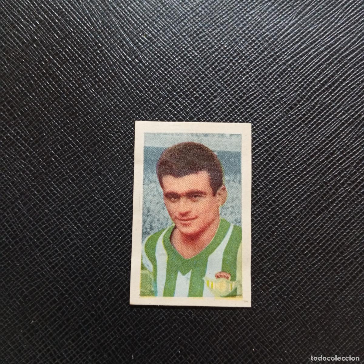 Cromos de f&uacute;tbol: 130 CASTA&Ntilde;OS REAL BETIS RUIZ ROMERO CAMPEONATOS 1959 1960 59 60 - DESPEGADO - A56 PG532
