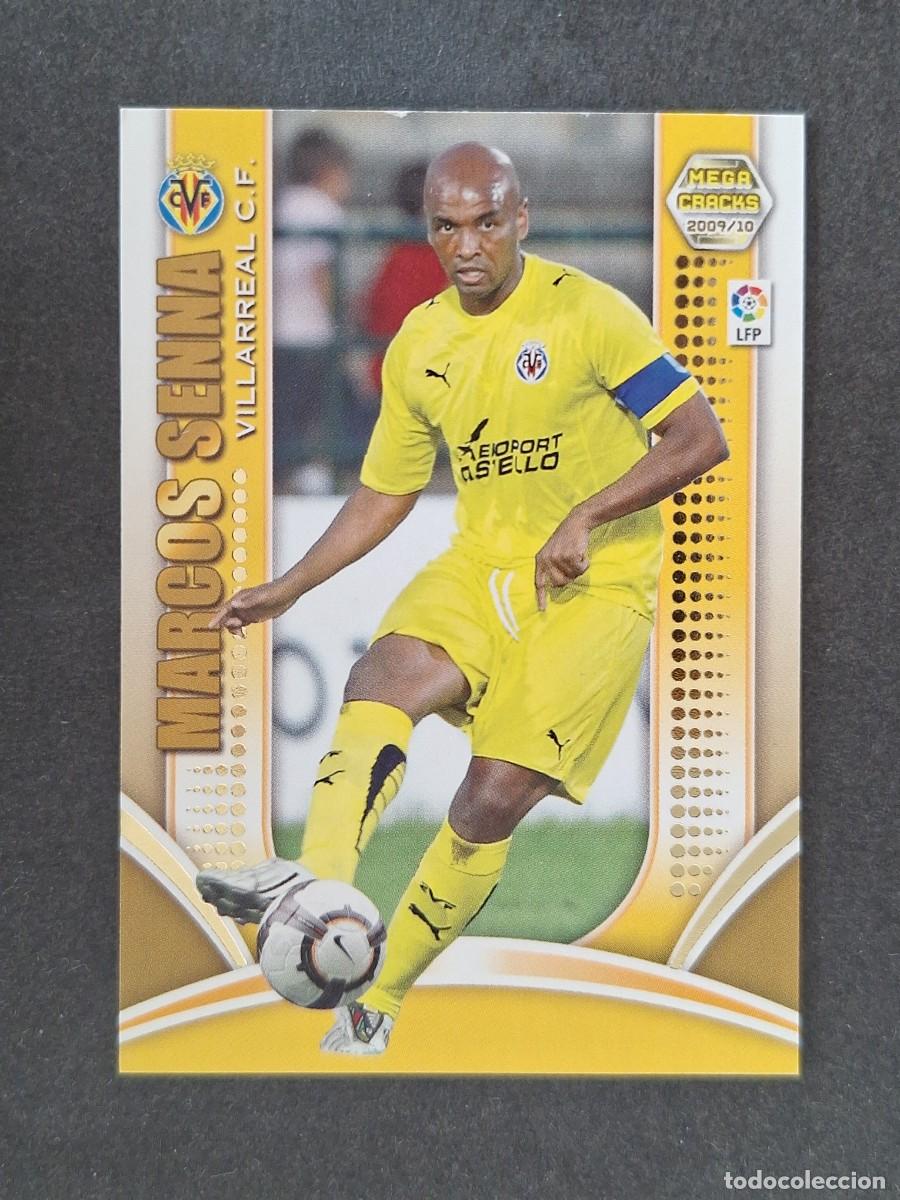 Cromos de f&uacute;tbol: L2 MARCOS SENNA VILLARREAL C. F. SERIE ORO 315 PANINI MEGACRACKS 2009 2010 09 10