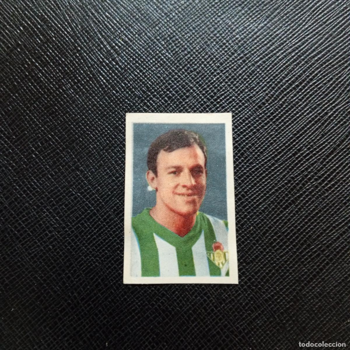 Cromos de f&uacute;tbol: 136 ROJAS REAL BETIS RUIZ ROMERO CAMPEONATOS 1959 1960 59 60 - DESPEGADO - A122 PG2