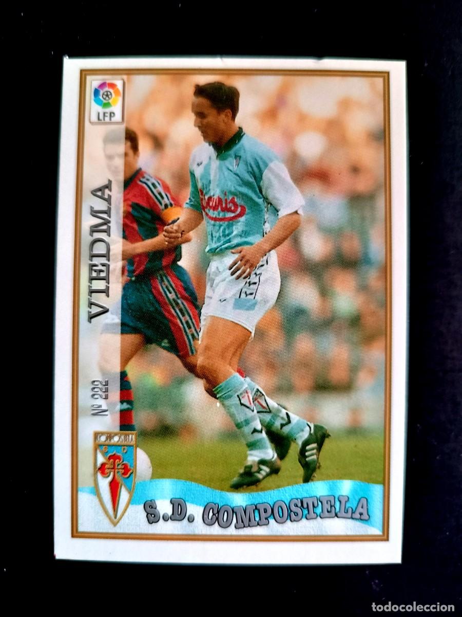 Cromos de f&uacute;tbol: 222 VIEDMA - S.D. COMPOSTELA - MUNDICROMO 97/98