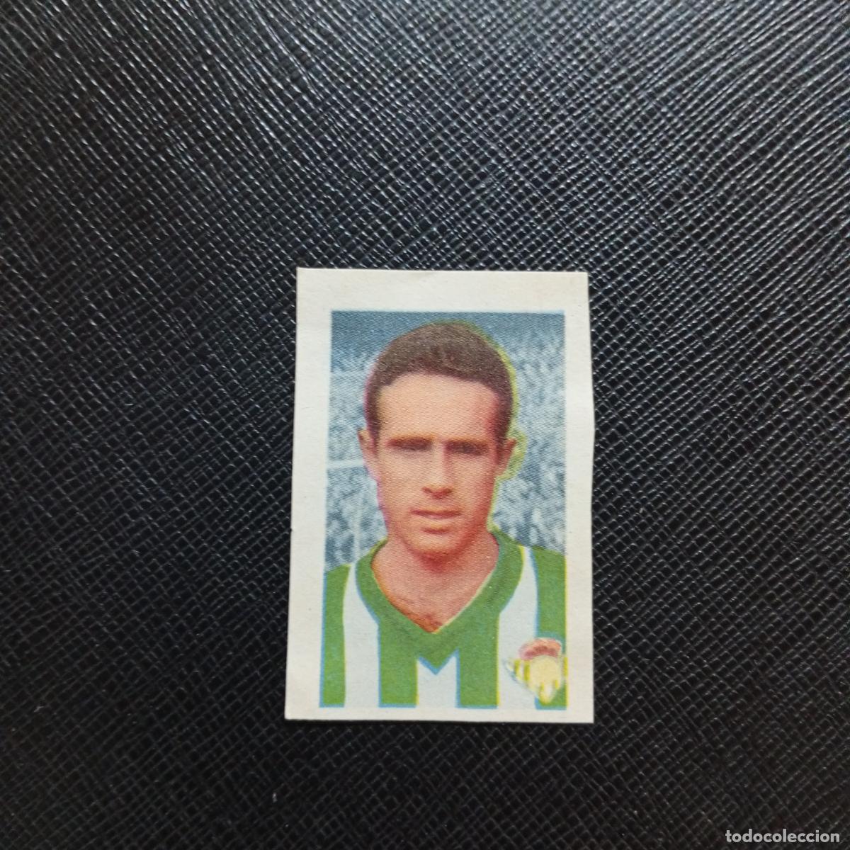 Cromos de f&uacute;tbol: 137 LASA REAL BETIS RUIZ ROMERO CAMPEONATOS 1959 1960 59 60 - DESPEGADO - A122 PG3