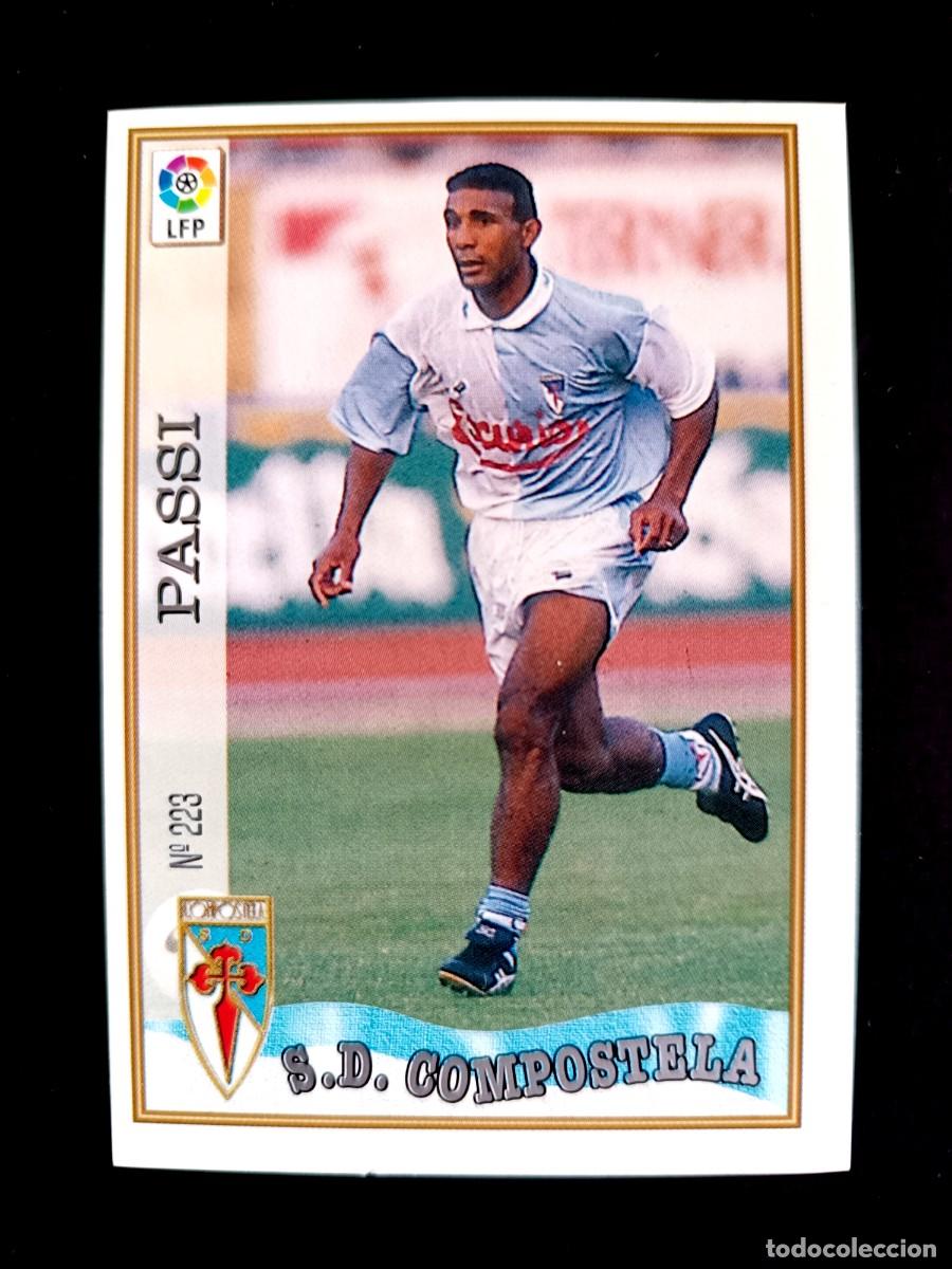 Cromos de f&uacute;tbol: 223 PASSI - S.D. COMPOSTELA - MUNDICROMO 97/98