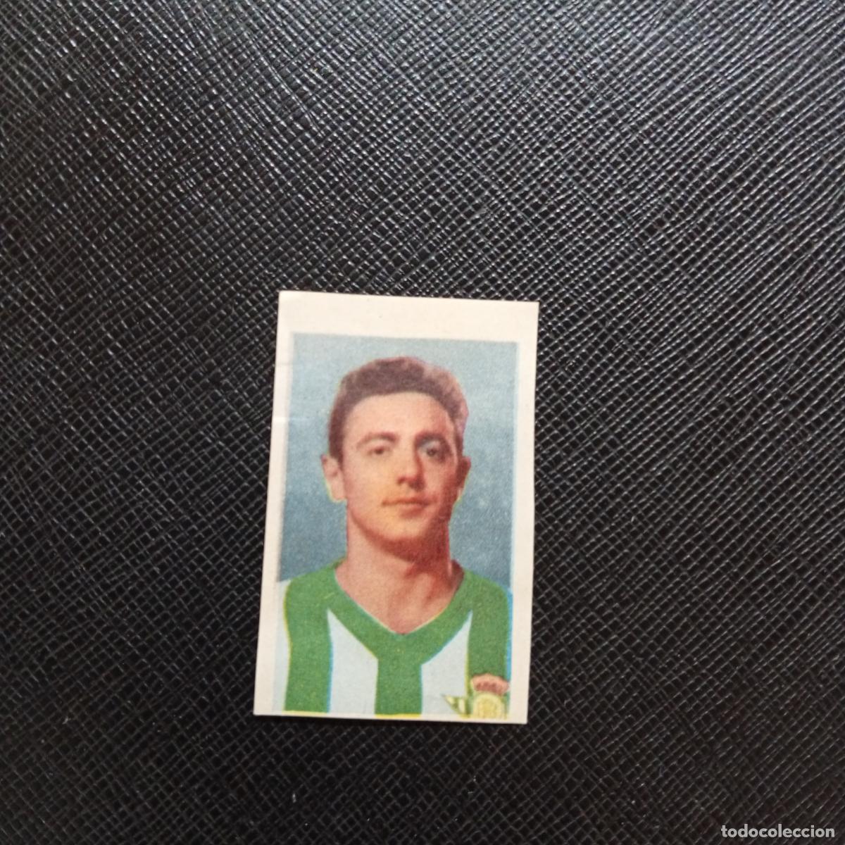 Cromos de f&uacute;tbol: 140 ARETA REAL BETIS RUIZ ROMERO CAMPEONATOS 1959 1960 59 60 - DESPEGADO - A122 PG5