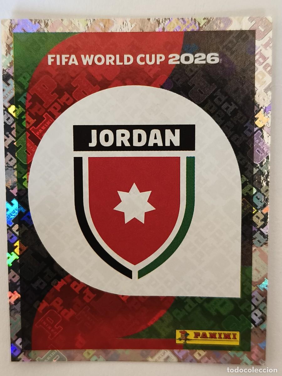 Cromos de f&uacute;tbol: #JOR 1 ESCUDO (JORDANIA) MUNDIAL 2026 PANINI