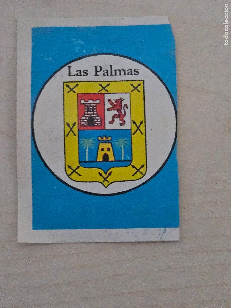 Cromos de f&uacute;tbol: N&ordm; 209 emblema las palmas - Editorial Ruiz Romero 1971-1972, 71-72 - cromo recuperado