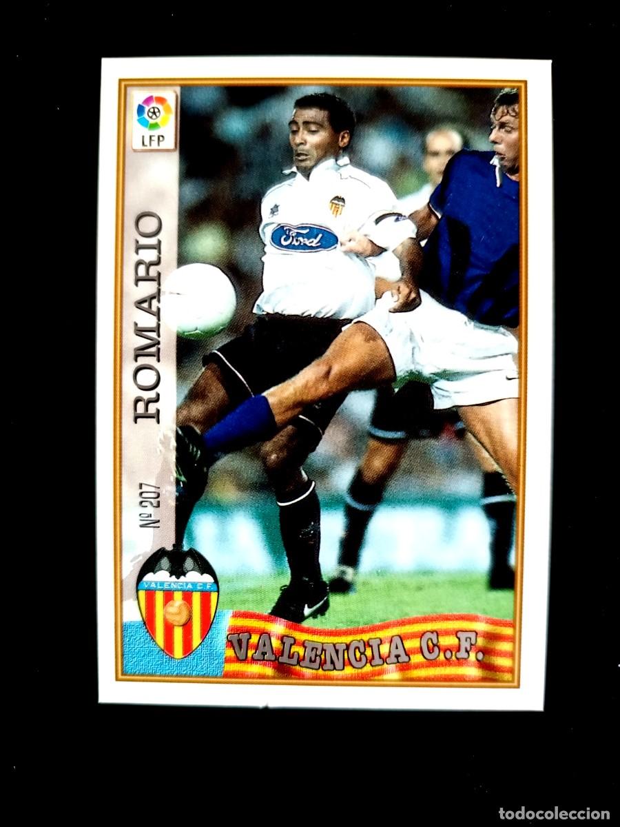 Cromos de f&uacute;tbol: 207 ROMARIO - VALENCIA C.F. - MUNDICROMO 97/98