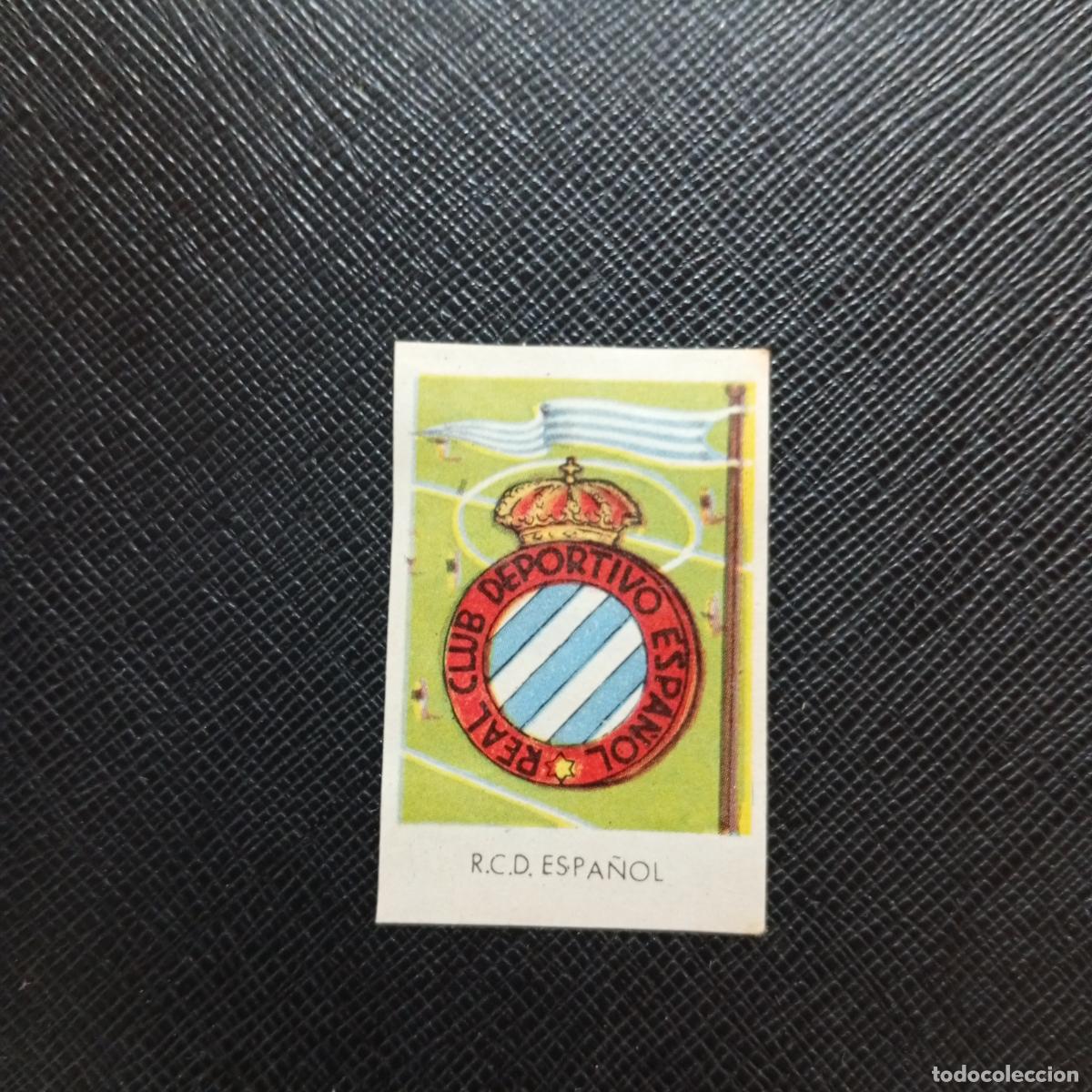 Cromos de f&uacute;tbol: 143 ESCUDO ESPA&Ntilde;OL RUIZ ROMERO CAMPEONATOS 1959 1960 59 60 - DESPEGADO - A122 PG9