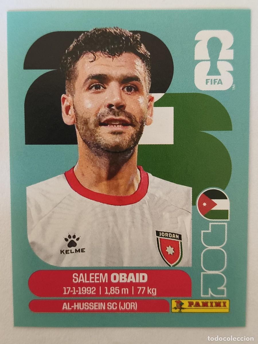 Cromos de f&uacute;tbol: #JOR 7 OBAID (JORDANIA) MUNDIAL 2026 PANINI