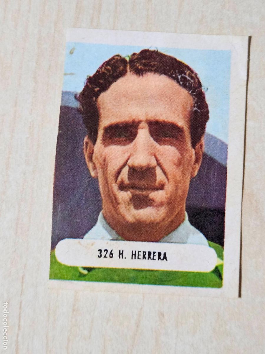 Cromos de f&uacute;tbol: n&ordm; 326 herrera - entrenadores - Editorial Ruiz Romero 1971-1972, 71-72 - cromo recuperado