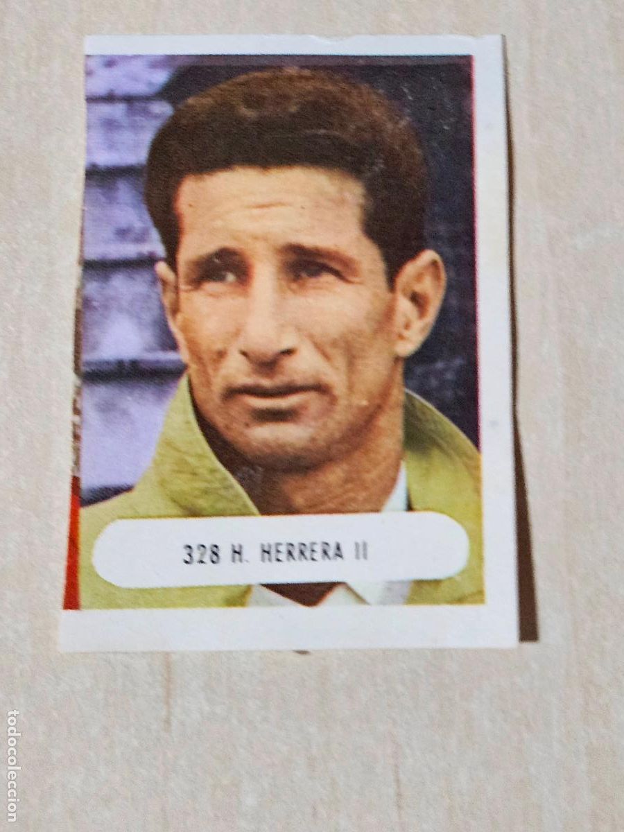 Cromos de f&uacute;tbol: n&ordm; 328 herrera II - entrenadores - Editorial Ruiz Romero 1971-1972, 71-72 - cromo recuperado