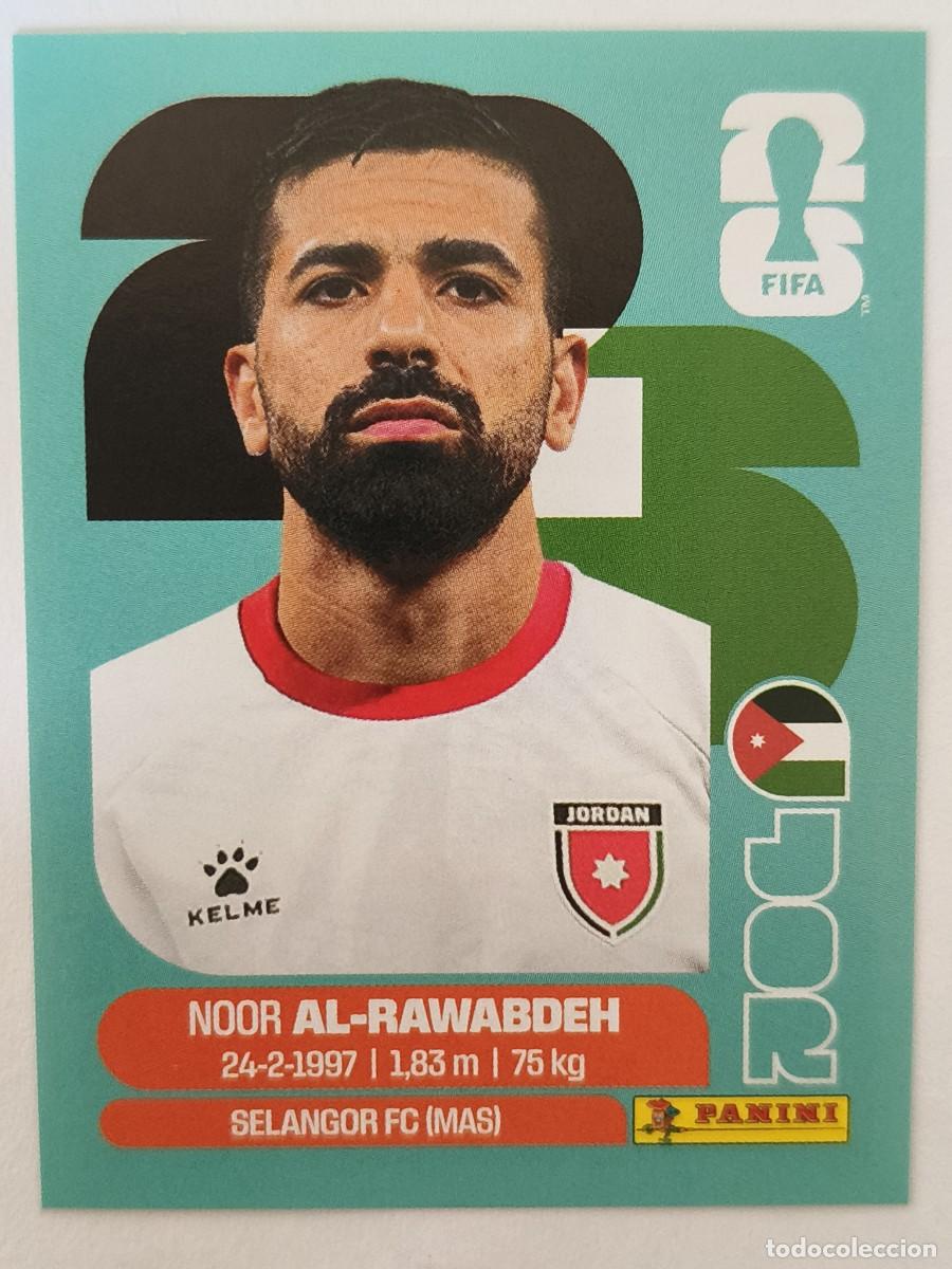 Cromos de f&uacute;tbol: #JOR 11 AL-RAWABDEH (JORDANIA) MUNDIAL 2026 PANINI