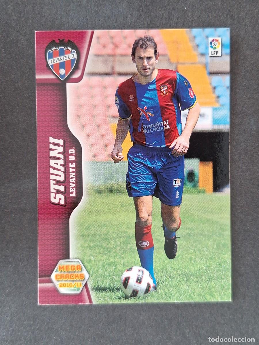 Cromos de f&uacute;tbol: LVM STUANI LEVANTE U. D. NUEVO FICHAJE 466 PANINI MEGACRACKS 2010 2011 10 11