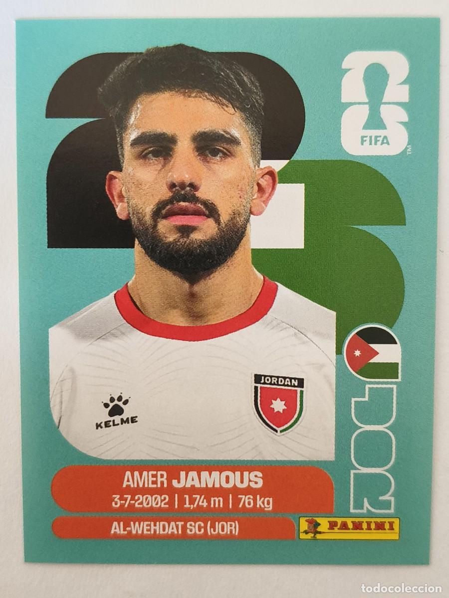 Cromos de f&uacute;tbol: #JOR 14 JAMOUS (JORDANIA) MUNDIAL 2026 PANINI