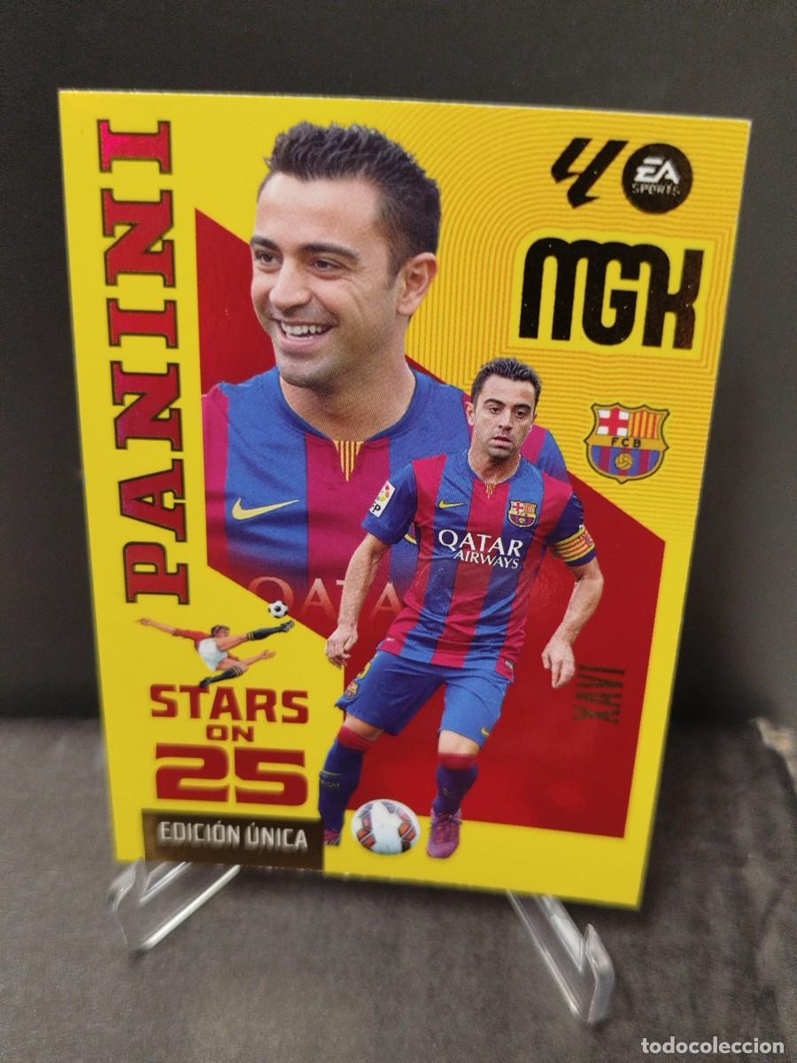 Cromos de f&uacute;tbol: Cromo 427 XAVI Stars on 25 MGK 26/27