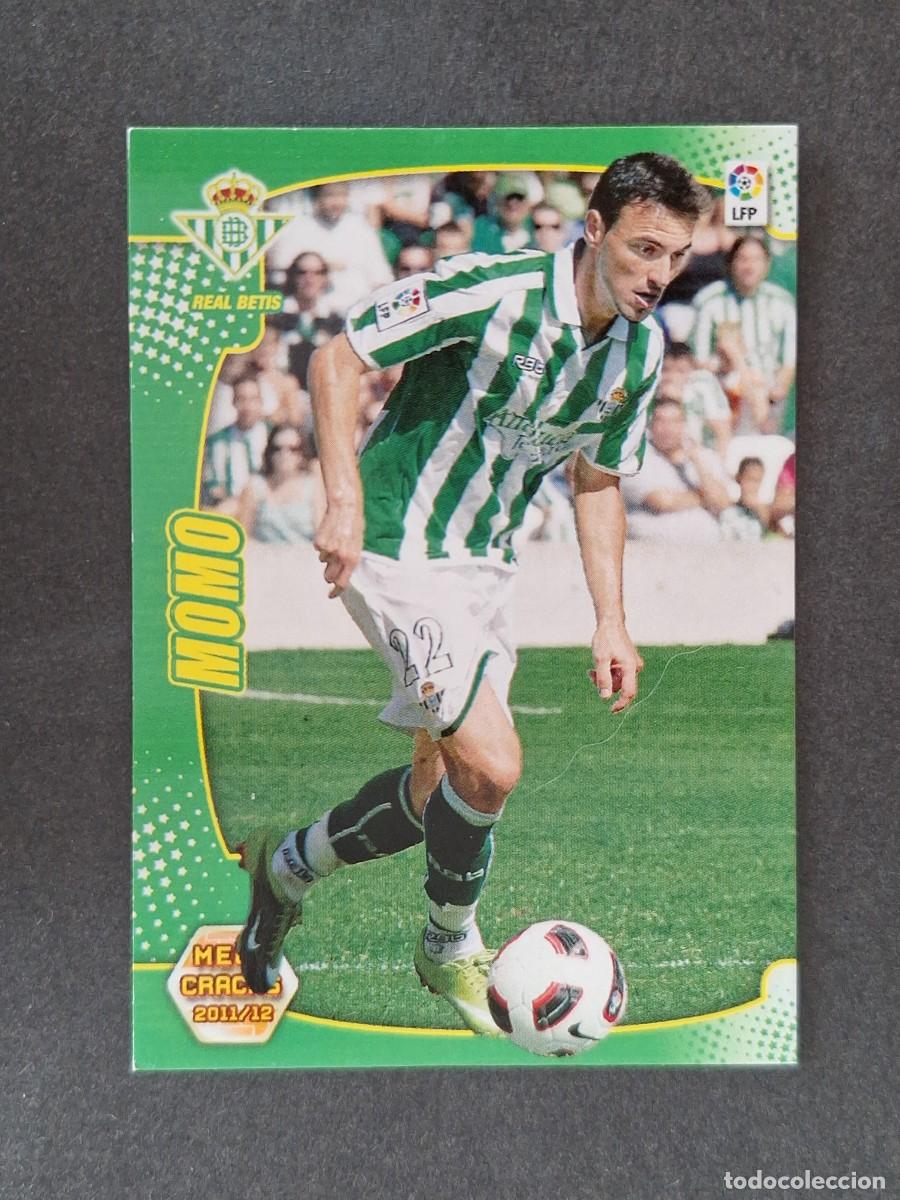 Cromos de f&uacute;tbol: LVM MOMO REAL BETIS BALOPIE 67 BIS PANINI MEGACRACKS 2011 2012 11 12