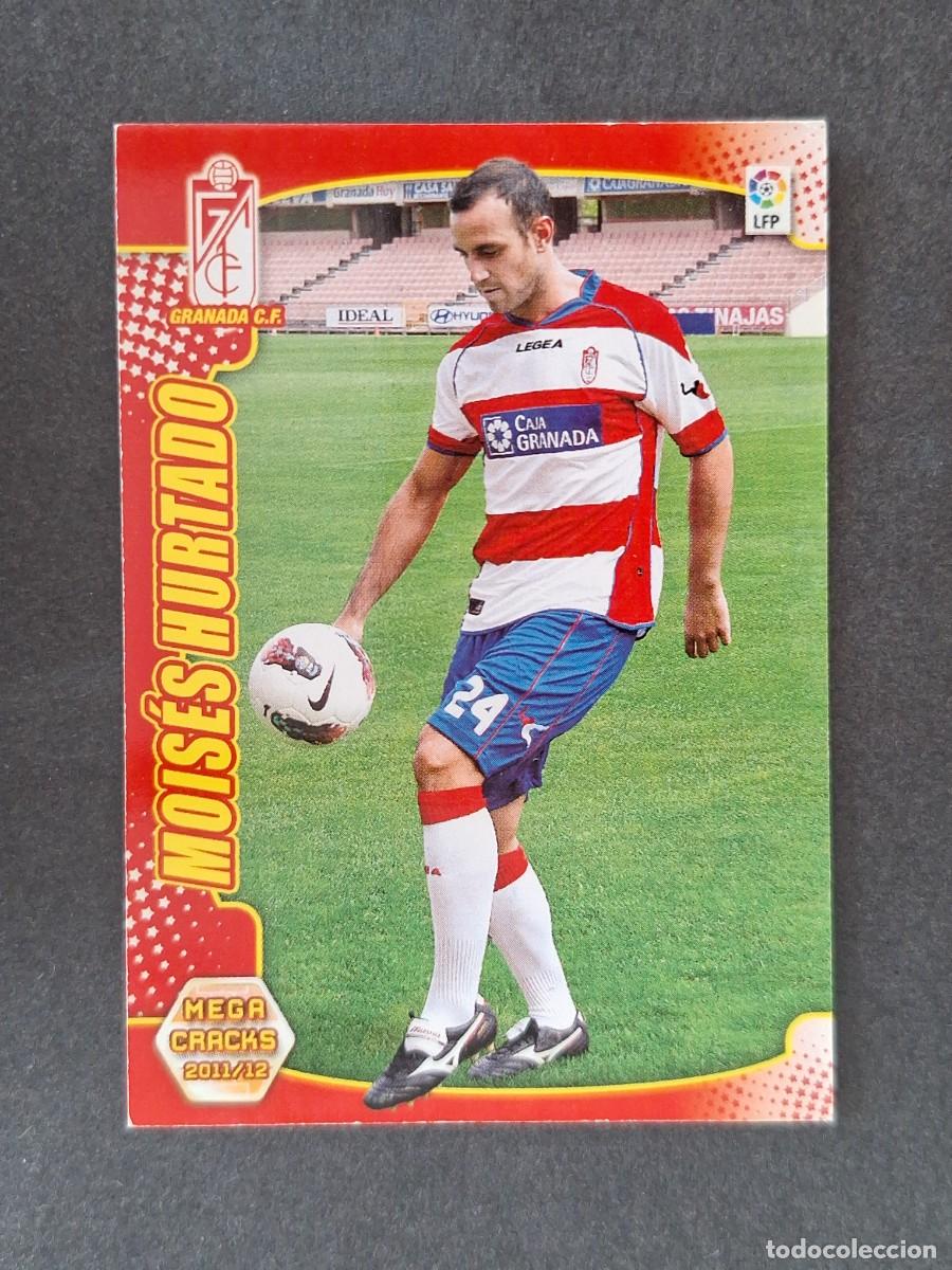 Cromos de f&uacute;tbol: LVM MOISES HURTADO GRANADA C. F. 117 BIS PANINI MEGACRACKS 2011 2012 11 12