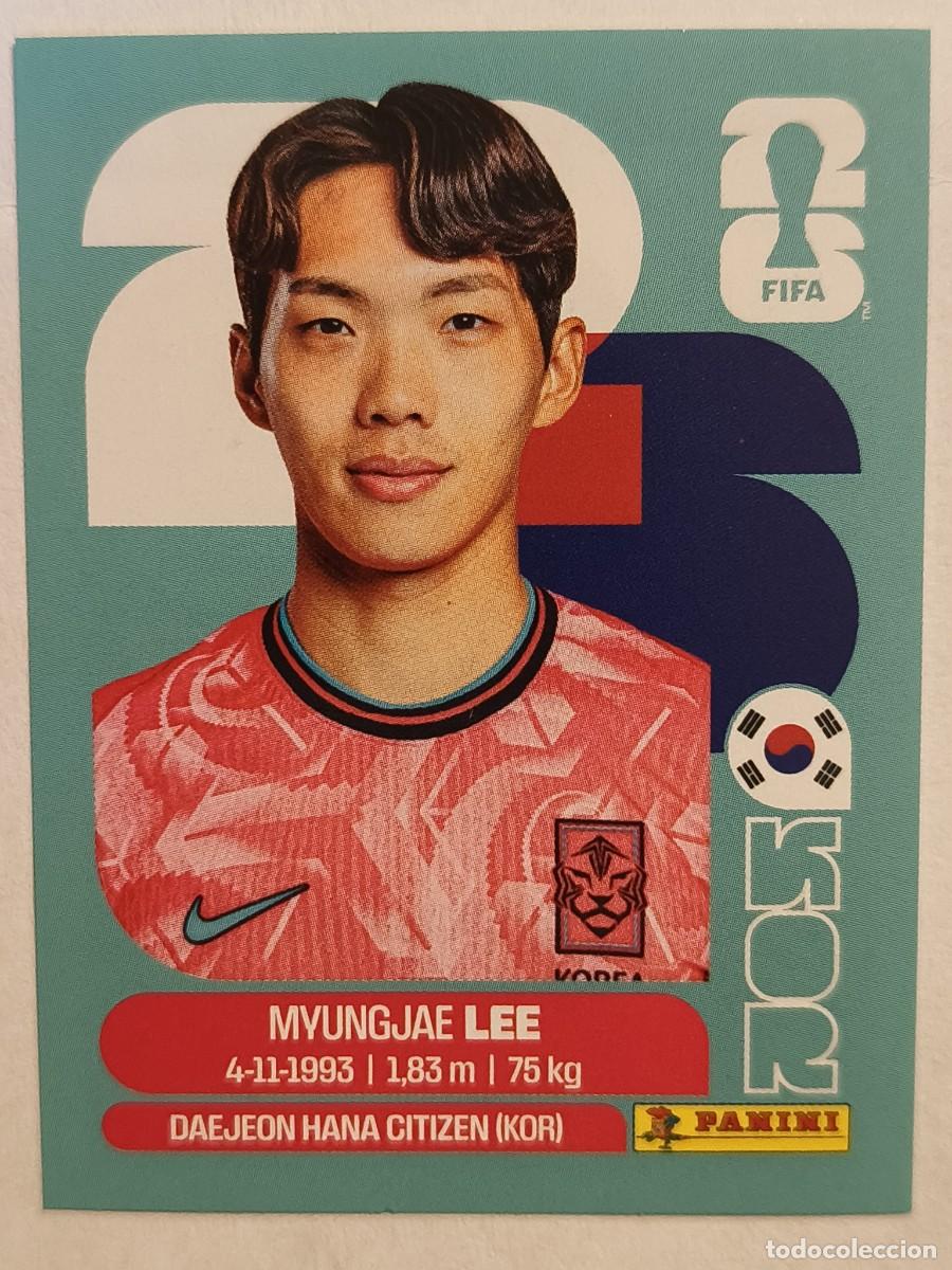 Cromos de f&uacute;tbol: #KOR 9 LEE (COREA DEL SUR) MUNDIAL 2026 PANINI