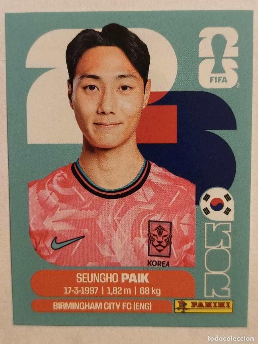 Cromos de f&uacute;tbol: #KOR 14 PAIK (COREA DEL SUR) MUNDIAL 2026 PANINI