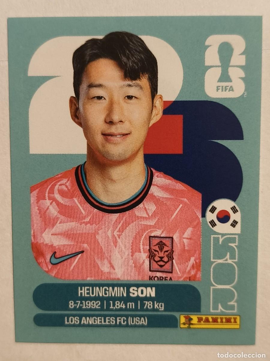 Football Stickers: #KOR 18 SON (COREA DEL SUR) MUNDIAL 2026 PANINI